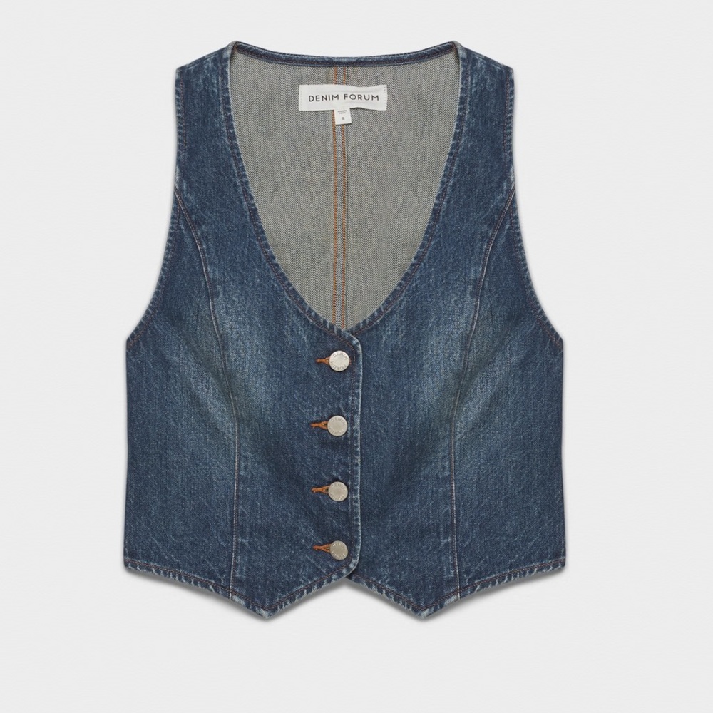 Aritzia Jean Vest